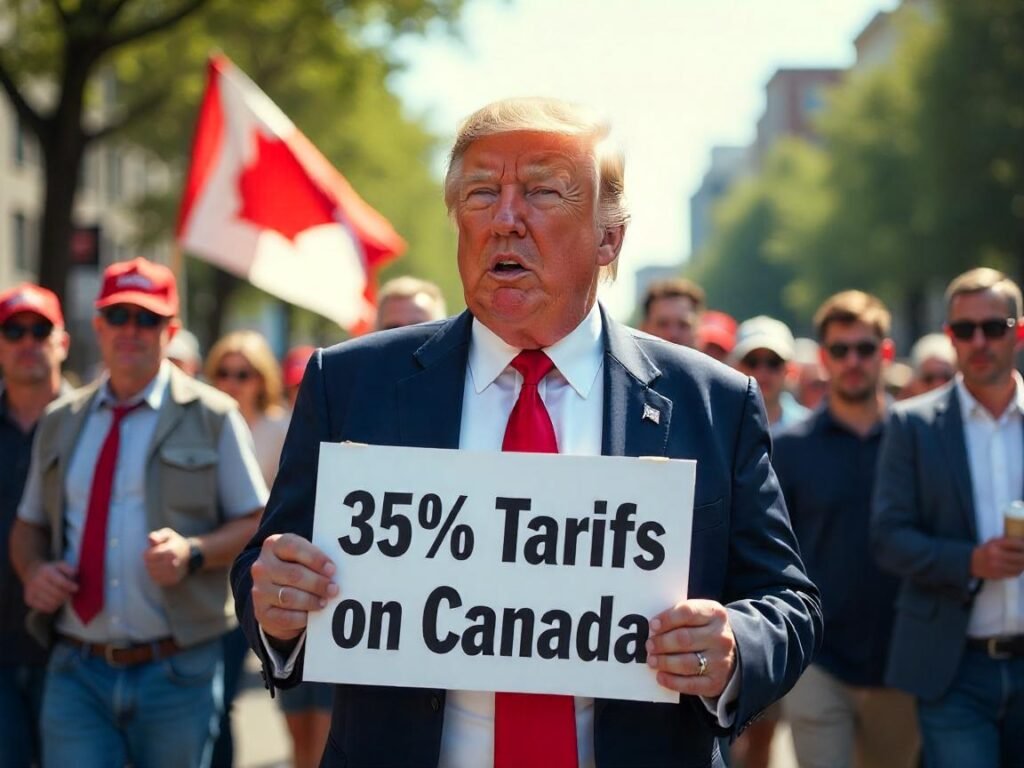 35% tariffs on Canadian