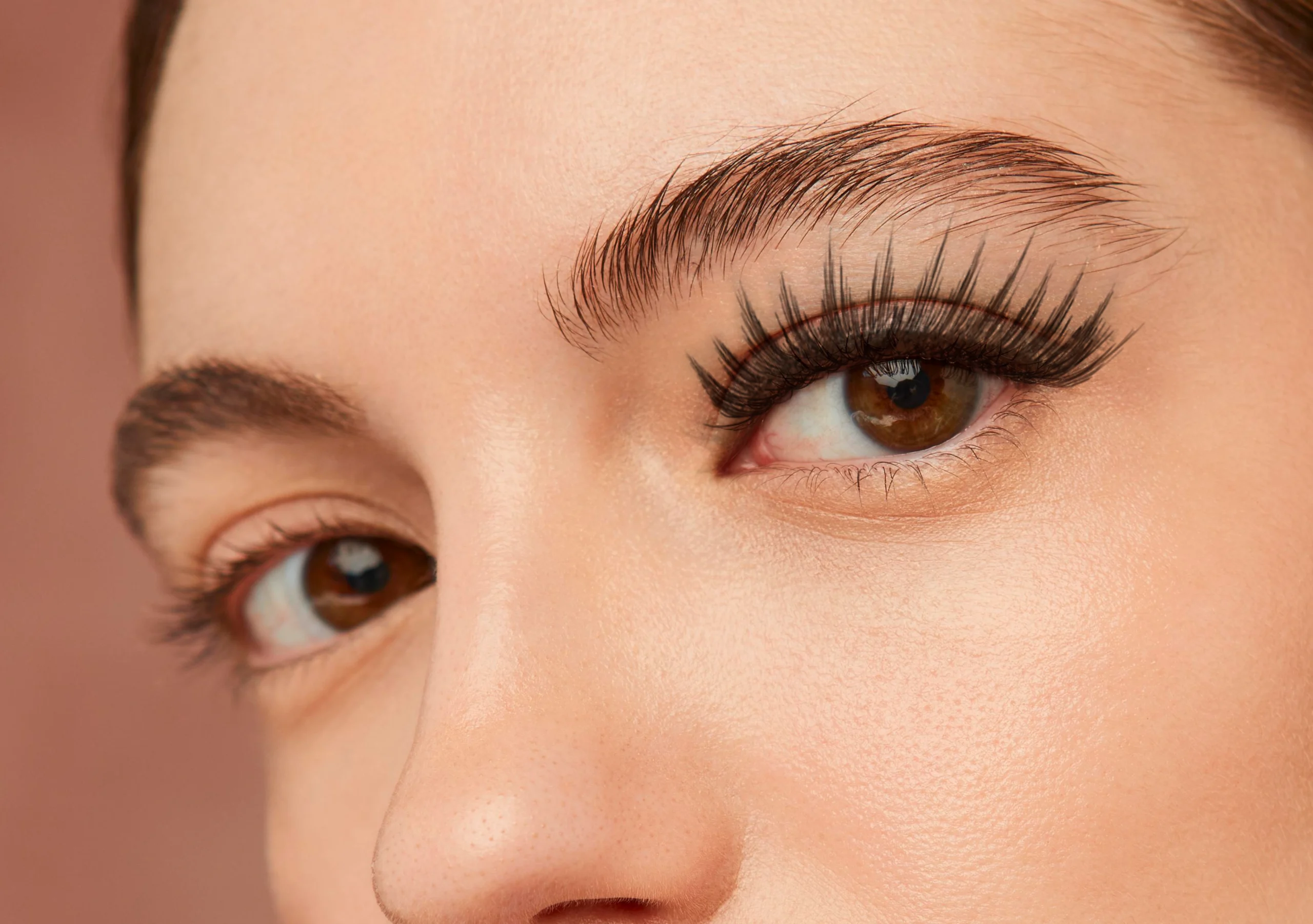 half eyelashes