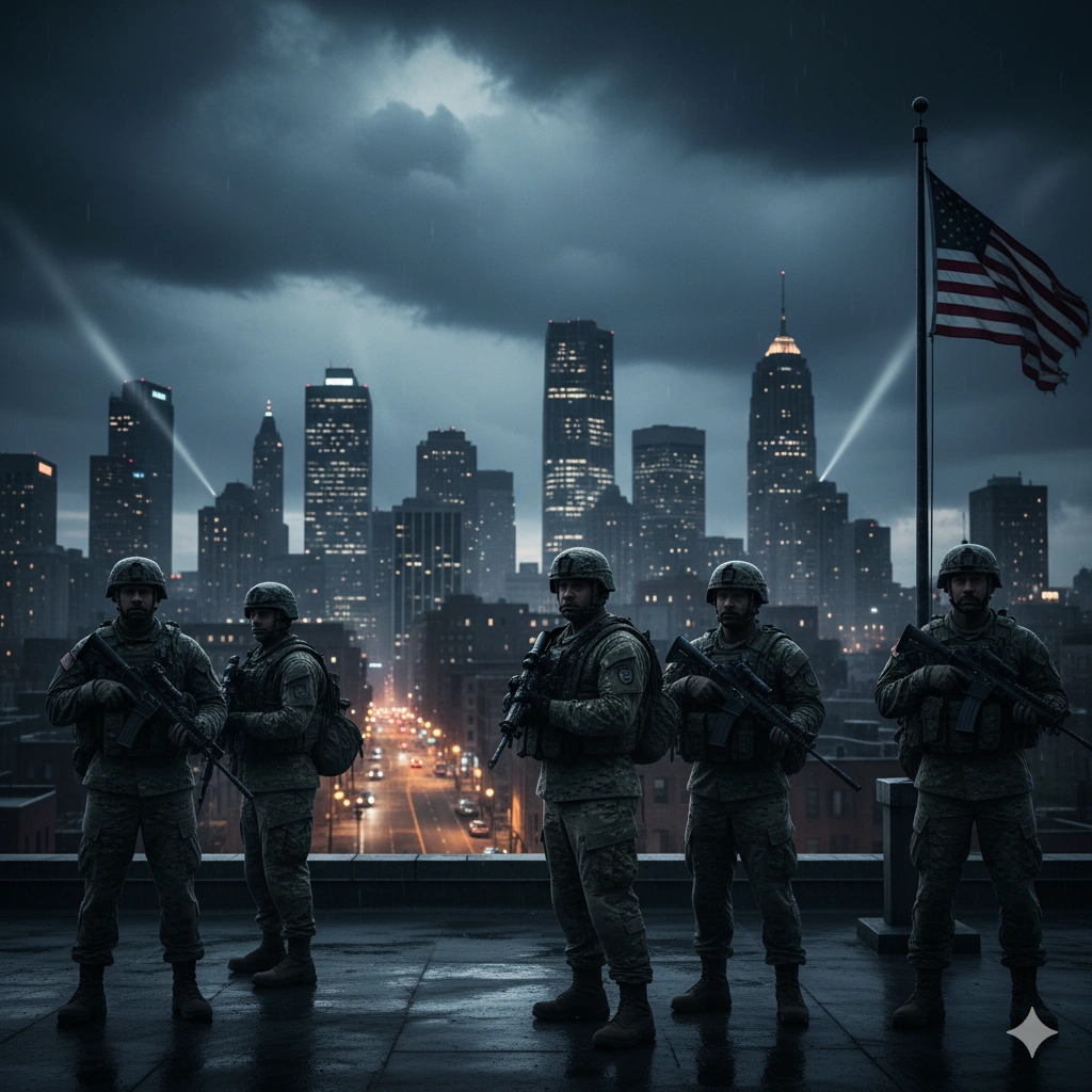 Trump Sends 300 National Guard Troops to Chicago