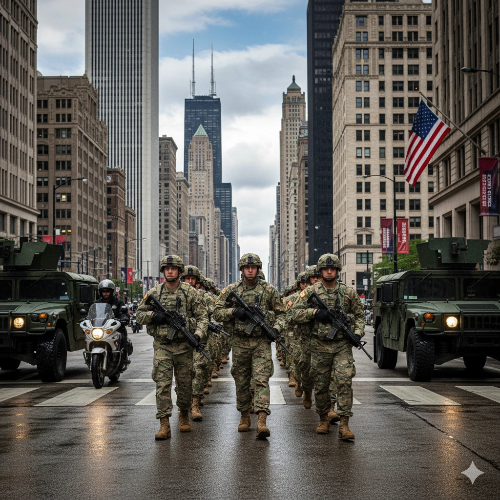 National Guard Troops to Chicago